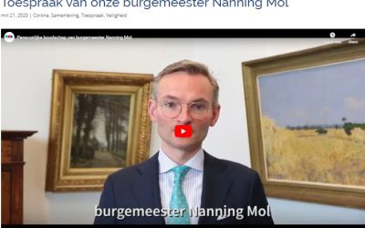 Toespraak van onze burgemeester Nanning Mol